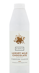 Simply Luxury Milk Chocolate Topping Sauce