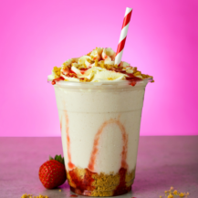 Strawberry Cheesecake Frappe Recipe