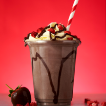 Chocolate Covered Strawberry Frappe Recipe