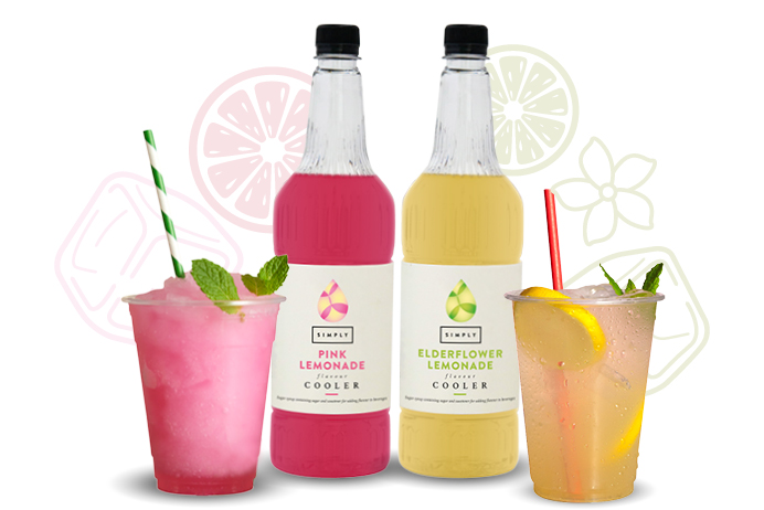 Coolers, Spritz, Blended, Slushie, Product and Drink Image