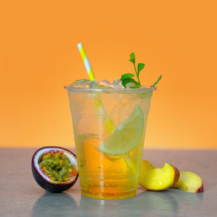 Peach and Passion Fruit Lemonade Recipe